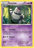 Dusclops 62/149 Pokémon card from Boundaries Crossed (2012), English Uncommon