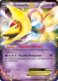 Cresselia-EX 67/149 Pokémon card from Boundaries Crossed (2012), English Rare Holo EX
