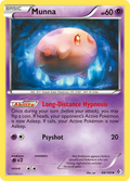 Munna 68/149 Pokémon card from Boundaries Crossed (2012), English Uncommon
