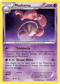 Musharna 69/149 Pokémon card from Boundaries Crossed (2012), English Rare