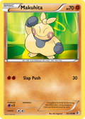 Makuhita 82/149 Pokémon card from Boundaries Crossed (2012), English Common