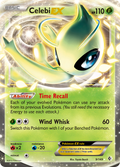 Celebi-EX 9/149 Pokémon card from Boundaries Crossed (2012), English Rare Holo EX