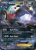 Darkrai-EX 74/122 English Pokémon card from BREAKpoint (2016)