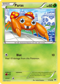 Paras 1/162 English Pokémon card from BREAKthrough (2015)