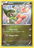 Axew 109/162 English Pokémon card from BREAKthrough (2015)