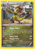Haxorus 111/162 English Pokémon card from BREAKthrough (2015)