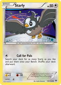 Starly 125/162 English Pokémon card from BREAKthrough (2015)