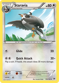 Staravia 126/162 English Pokémon card from BREAKthrough (2015)