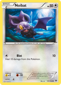 Noibat 131/162 English Pokémon card from BREAKthrough (2015)