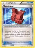 Assault Vest 133/162 English Pokémon card from BREAKthrough (2015)