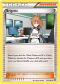 Brigette 134/162 English Pokémon card from BREAKthrough (2015)