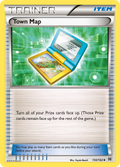 Town Map 150/162 English Pokémon card from BREAKthrough (2015)