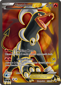 Houndoom-EX 153/162 English Pokémon card from BREAKthrough (2015)