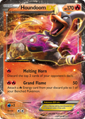 Houndoom-EX 21/162 English Pokémon card from BREAKthrough (2015)