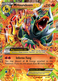 M Houndoom-EX 22/162 English Pokémon card from BREAKthrough (2015)