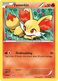 Fennekin 25/162 English Pokémon card from BREAKthrough (2015)