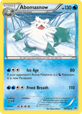 Abomasnow 40/162 English Pokémon card from BREAKthrough (2015)