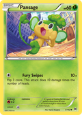 Pansage 5/162 English Pokémon card from BREAKthrough (2015)