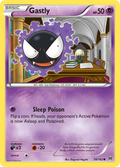 Gastly 58/162 English Pokémon card from BREAKthrough (2015)