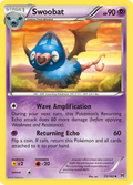 Swoobat 72/162 English Pokémon card from BREAKthrough (2015)