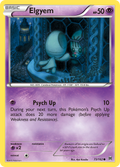 Elgyem 73/162 English Pokémon card from BREAKthrough (2015)