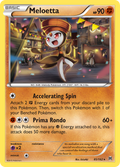 Meloetta 85/162 English Pokémon card from BREAKthrough (2015)