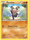 Pancham 86/162 English Pokémon card from BREAKthrough (2015)