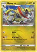 Haxorus 112/172 — English Pokémon Brilliant Stars (2022)