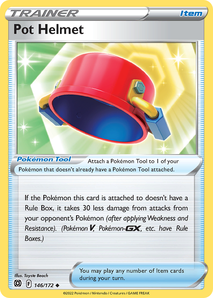 Pot Helmet 146/172 — English Pokémon Brilliant Stars (2022)