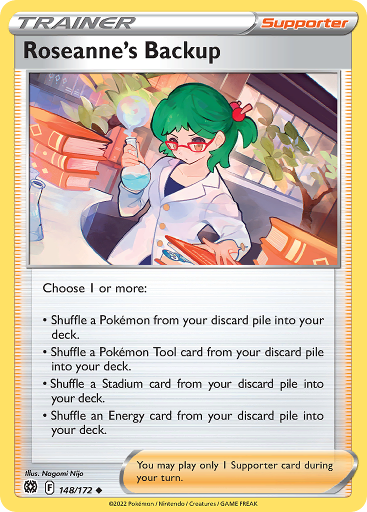 Roseanne's Backup 148/172 — English Pokémon Brilliant Stars (2022)