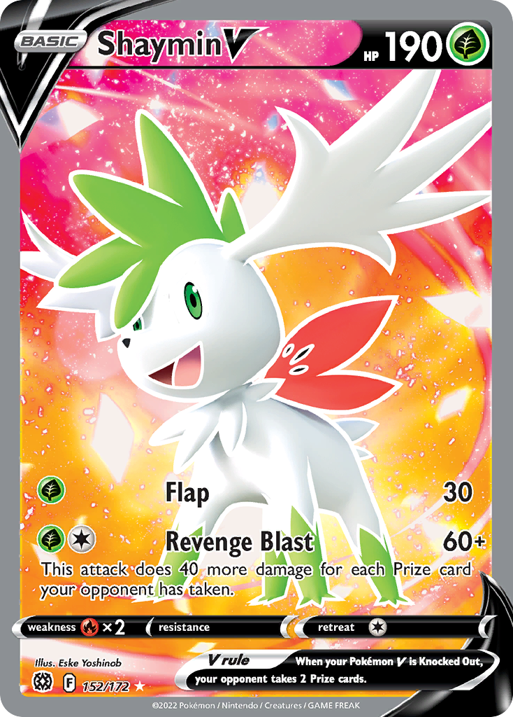 Shaymin V 152/172 — English Pokémon Brilliant Stars (2022)
