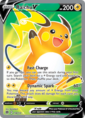 Raichu V 158/172 — English Pokémon Brilliant Stars (2022)