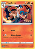 Monferno 25/172 — English Pokémon Brilliant Stars (2022)