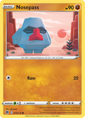 Nosepass 73/172 — English Pokémon Brilliant Stars (2022)
