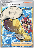 Rapid Strike Style Mustard TG27/TG30 — English Pokémon Brilliant Stars Trainer Gallery (2022)