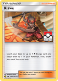 Kiawe 116a/147 English Pokémon card from Burning Shadows (2017) — alternate artwork