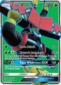 Tapu Bulu-GX 130/147 English Pokémon card from Burning Shadows (2017)