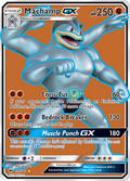Machamp-GX 135/147 English Pokémon card from Burning Shadows (2017)