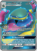 Alolan Muk-GX 138/147 English Pokémon card from Burning Shadows (2017)