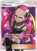 Plumeria 145/147 English Pokémon card from Burning Shadows (2017)