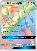 Golisopod-GX 148/147 English Pokémon card from Burning Shadows (2017)