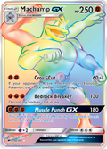 Machamp-GX 154/147 English Pokémon card from Burning Shadows (2017)