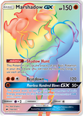 Marshadow-GX 156/147 English Pokémon card from Burning Shadows (2017)
