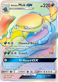 Alolan Muk-GX 157/147 English Pokémon card from Burning Shadows (2017)