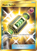 Multi Switch 164/147 English Pokémon card from Burning Shadows (2017)