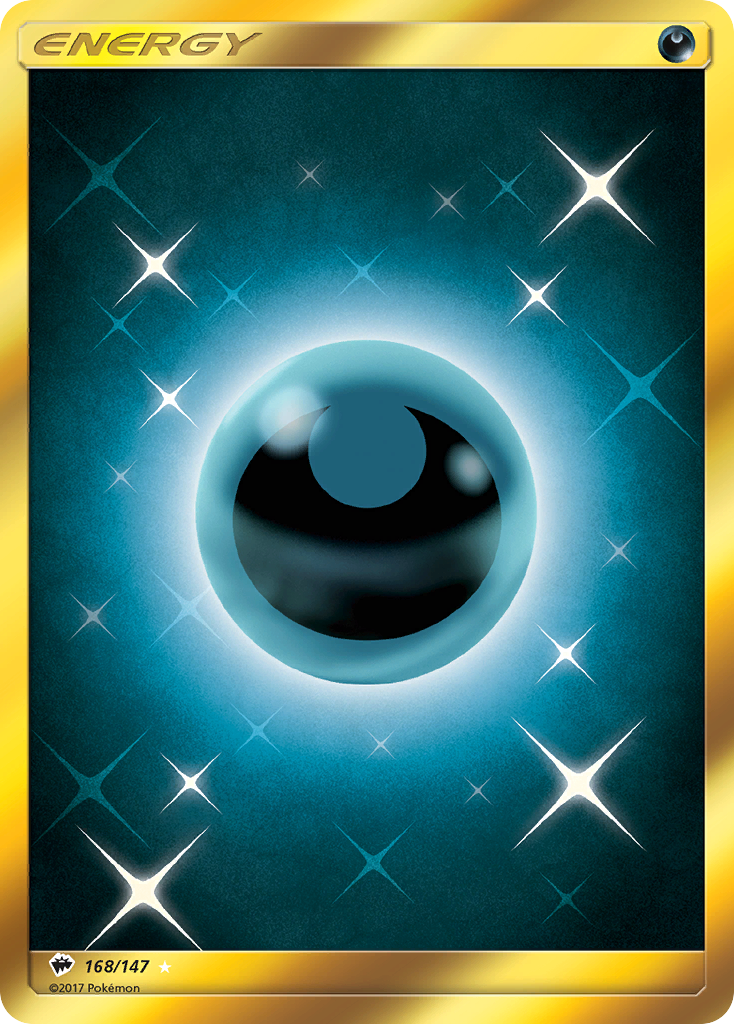 Darkness Energy 168/147 English Pokémon card from Burning Shadows (2017)