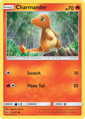 Charmander 18/147 English Pokémon card from Burning Shadows (2017)
