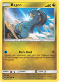 Bagon 103/168 English Pokémon card from Celestial Storm (2018)