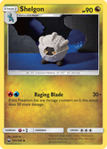 Shelgon 105/168 English Pokémon card from Celestial Storm (2018)