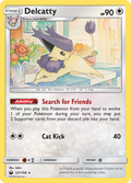 Delcatty 121/168 English Pokémon card from Celestial Storm (2018)